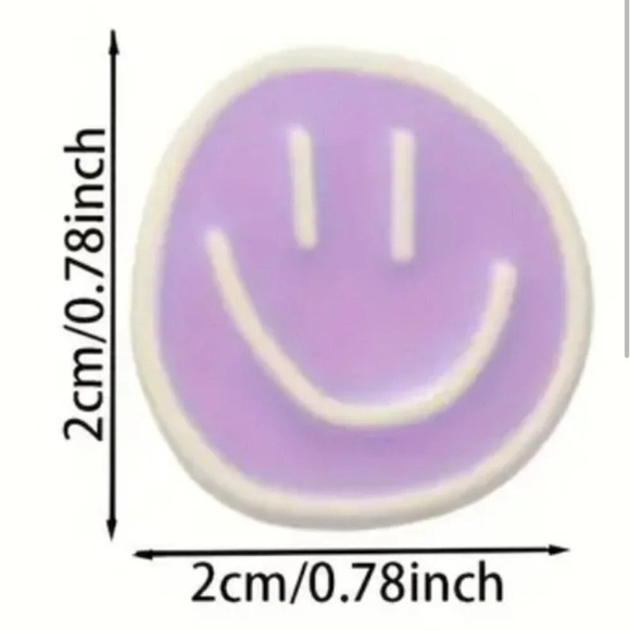 Women's Girls Fun Smiley Face Stud Earrings Y2K Asymmetrical - Picture 5 of 5